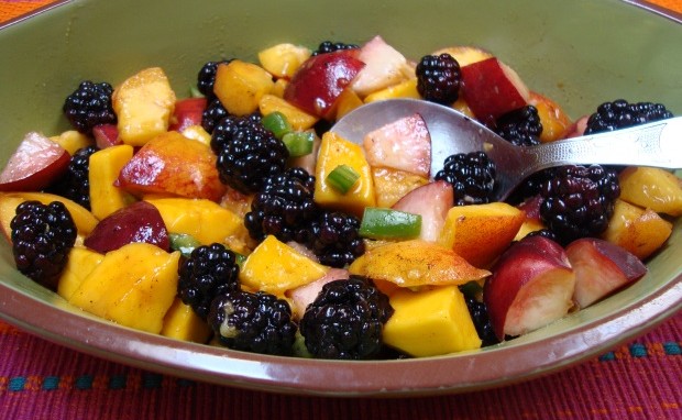 Spicy Jalapeno and Fruit Salad