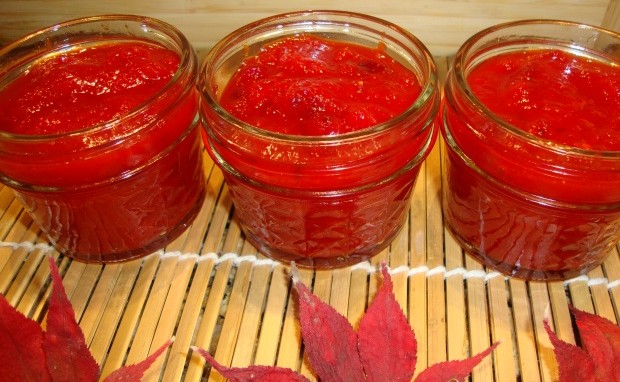 Ruby Red Habanero-Cranberry Chutney