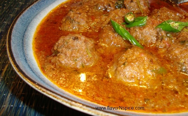 Indian Meatballs/Kofta Curry