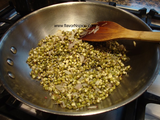 Sprouted Moong Warm Salad-6