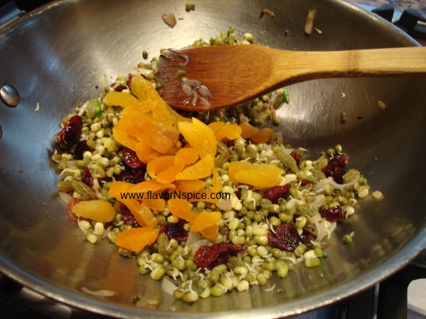 Sprouted Moong Warm Salad-7
