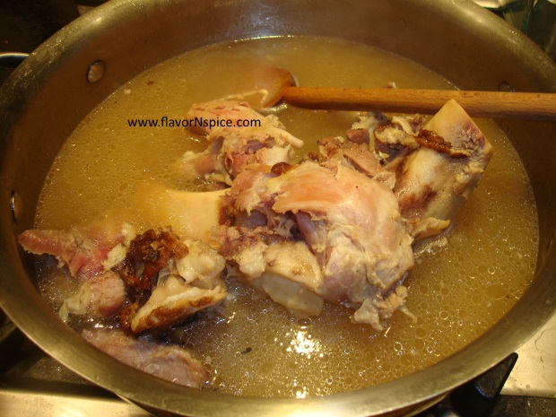 Leftover Ham-bone Soup-2